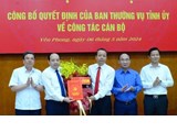 Chủ tịch UBND thành phố Từ Sơn được điều động giữ chức Bí thư Huyện ủy Yên Phong 
